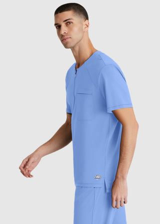 Skechers Men's Flex Curved Neck Scrub Top