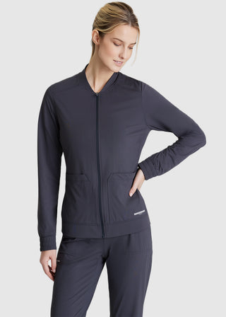 Skechers Women's  Contour Front Zipper Warm Up