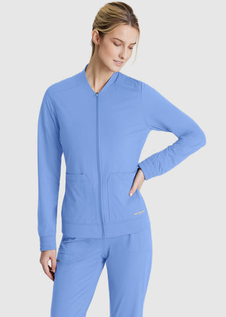 Skechers Women's  Contour Front Zipper Warm Up