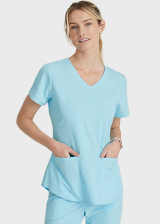 Skechers Women's Vitality V-neck Basic Scrubs Top