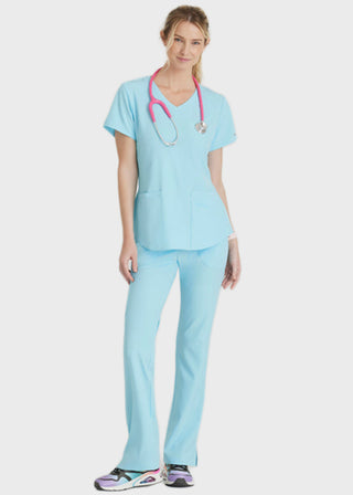 Skechers Women's Vitality V-neck Basic Scrubs Top