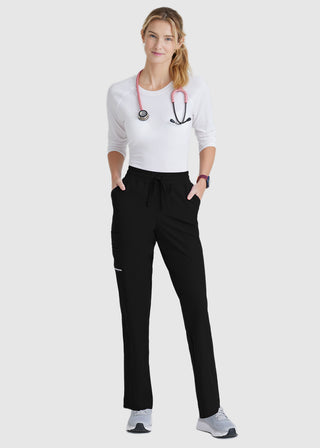 Skechers Women's Scrubs Gamma 6-Pocket Elastic Waistband Cargo Pant