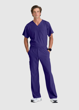 Skechers Men's Structure Crossover V-neck Basic Scrub Top