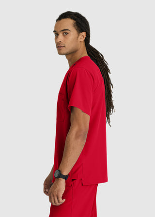 Skechers Men's Structure Crossover V-neck Basic Scrub Top