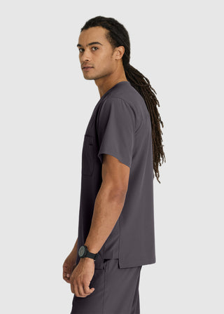 Skechers Men's Structure Crossover V-neck Basic Scrub Top