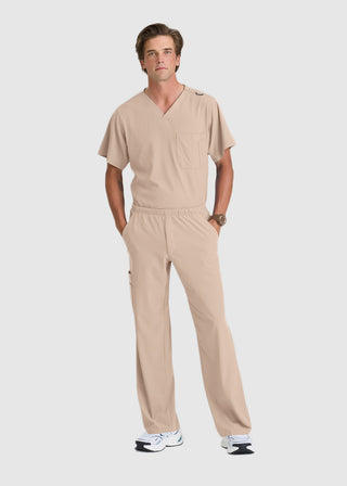 Skechers Men's Structure Crossover V-neck Basic Scrub Top