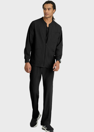 Skechers Men's 30" Structure Cuffed Zip Front Warm Up Jacket