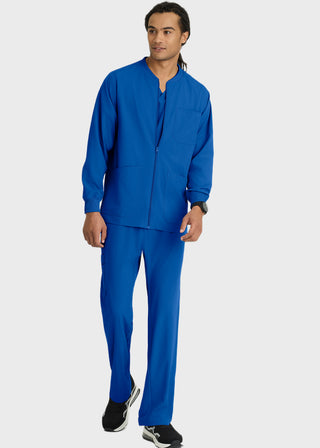 Skechers Men's 30" Structure Cuffed Zip Front Warm Up Jacket