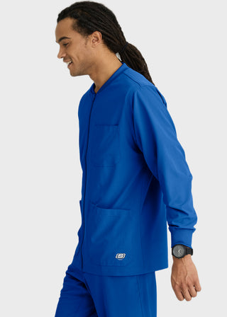 Skechers Men's 30" Structure Cuffed Zip Front Warm Up Jacket