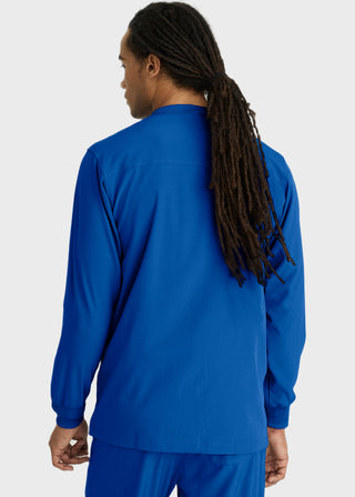 Skechers Men's 30" Structure Cuffed Zip Front Warm Up Jacket