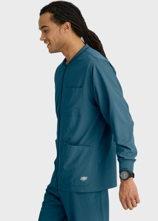 Skechers Men's 30" Structure Cuffed Zip Front Warm Up Jacket