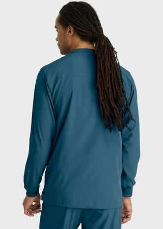 Skechers Men's 30" Structure Cuffed Zip Front Warm Up Jacket