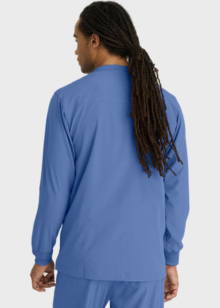 Skechers Men's 30" Structure Cuffed Zip Front Warm Up Jacket