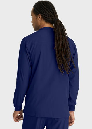 Skechers Men's 30" Structure Cuffed Zip Front Warm Up Jacket