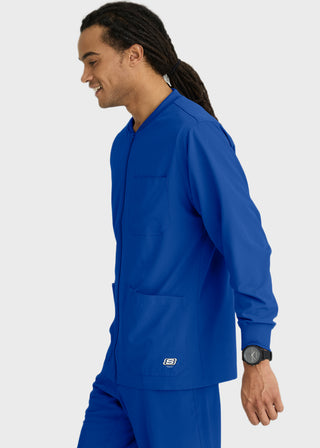 Skechers Men's 30" Structure Cuffed Zip Front Warm Up Jacket