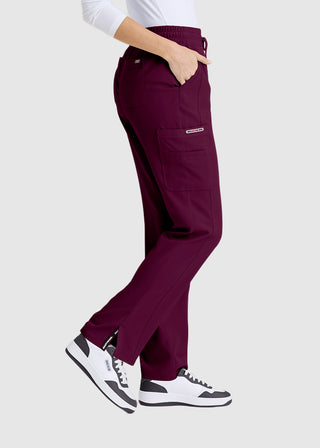 Skechers Women's Scrubs Gamma 6-Pocket Elastic Waistband Cargo Pant