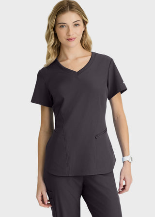 Skechers Women's Three Pocket V-Neck Scrub Top