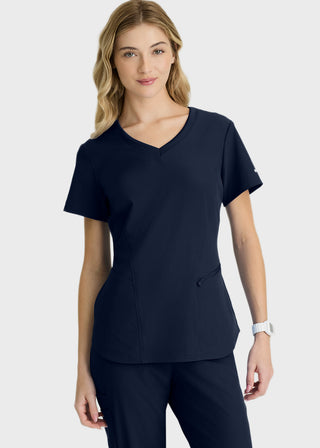 Skechers Women's Three Pocket V-Neck Scrub Top