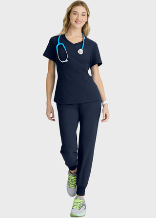 Skechers Women's Three Pocket V-Neck Scrub Top