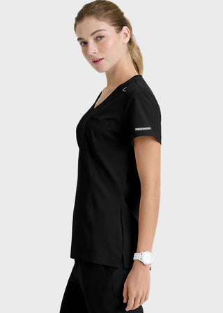 Skechers Women's V-Neck Tuck-In Scrub Top