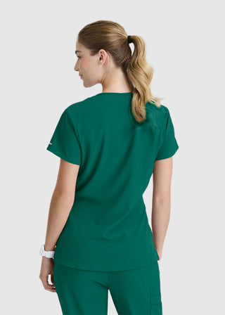 Skechers Women's V-Neck Tuck-In Scrub Top