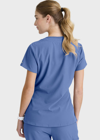 Skechers Women's V-Neck Tuck-In Scrub Top