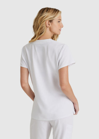 Skechers Women's V-Neck Tuck-In Scrub Top