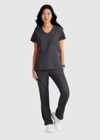 Skechers Women's V-Neck Tuck-In Scrub Top