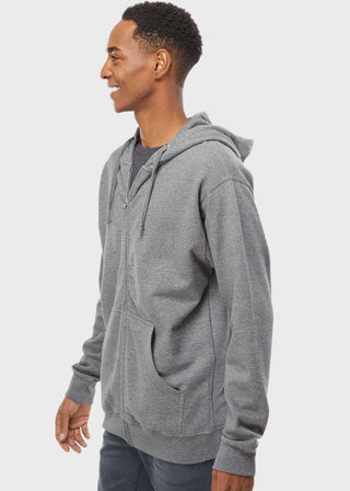 Independent Trading Co Midweight Full-Zip Hooded Sweatshirt
