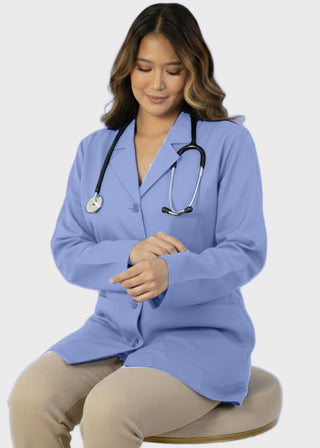 Panda Uniform Made in USA Women's Colored 29 Inch Medical Lab Coat