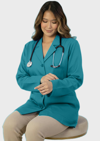 Panda Uniform Made in USA Women's Colored 29 Inch Medical Lab Coat