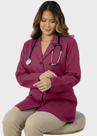 Panda Uniform Made in USA Women's Colored 29 Inch Medical Lab Coat