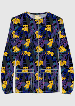 Cherokee Licensed Rint Button Up Unisex Jacket in Sensational Simba