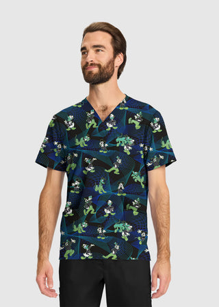 Cherokee Licensed Men's V-Neck Top in Take It Chill