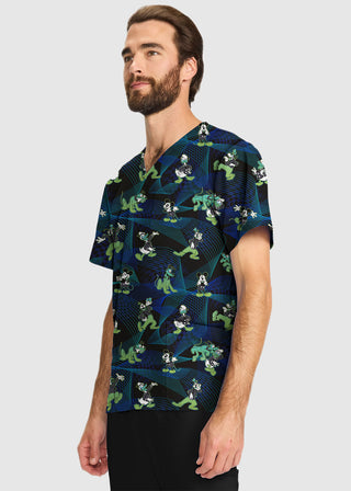 Cherokee Licensed Men's V-Neck Top in Take It Chill