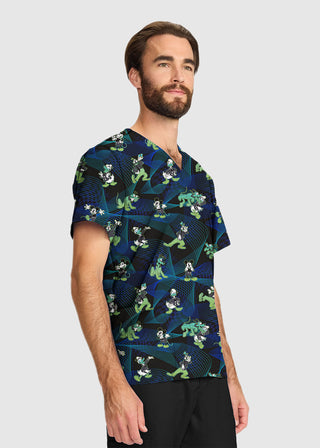 Cherokee Licensed Men's V-Neck Top in Take It Chill