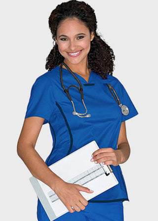 Urbane Sport Womens Athletic Sprint Tunic Scrub Top