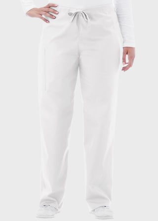 White Swan Fundamentals Unisex Full Drawstring Cargo Scrub Pant