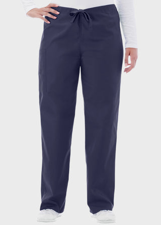 White Swan Fundamentals Unisex Full Drawstring Cargo Scrub Pant