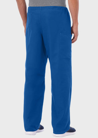 White Swan Fundamentals Unisex Full Drawstring Petite Scrub Pant