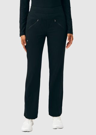 Whitecross Women's Mixed Media Boot Cut Petite Pant