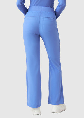 Whitecross Women's Mixed Media Boot Cut Petite Pant