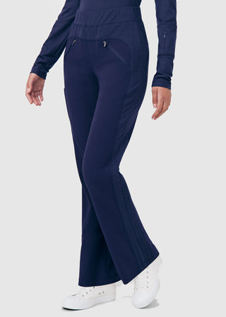 Whitecross Women's Mixed Media Boot Cut Petite Pant