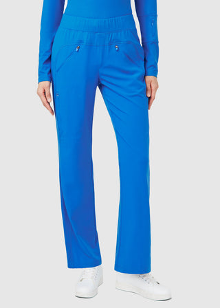 Whitecross Women's Mixed Media Boot Cut Petite Pant