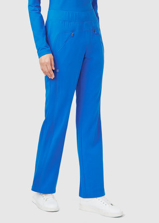 Whitecross Women's Mixed Media Boot Cut Petite Pant