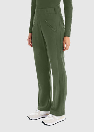 Whitecross Women's Mixed Media Boot Cut Petite Pant