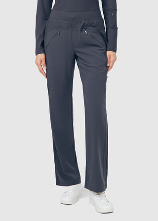 Whitecross Women's Mixed Media Boot Cut Petite Pant