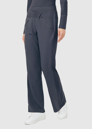 Whitecross Women's Mixed Media Boot Cut Petite Pant