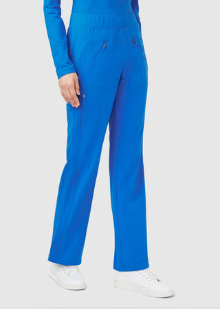 Whitecross Women's Mixed Media Boot Cut Petite Pant