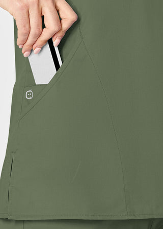 Wink Scrubs Women's Mock Wrap Nursing Scrub Top